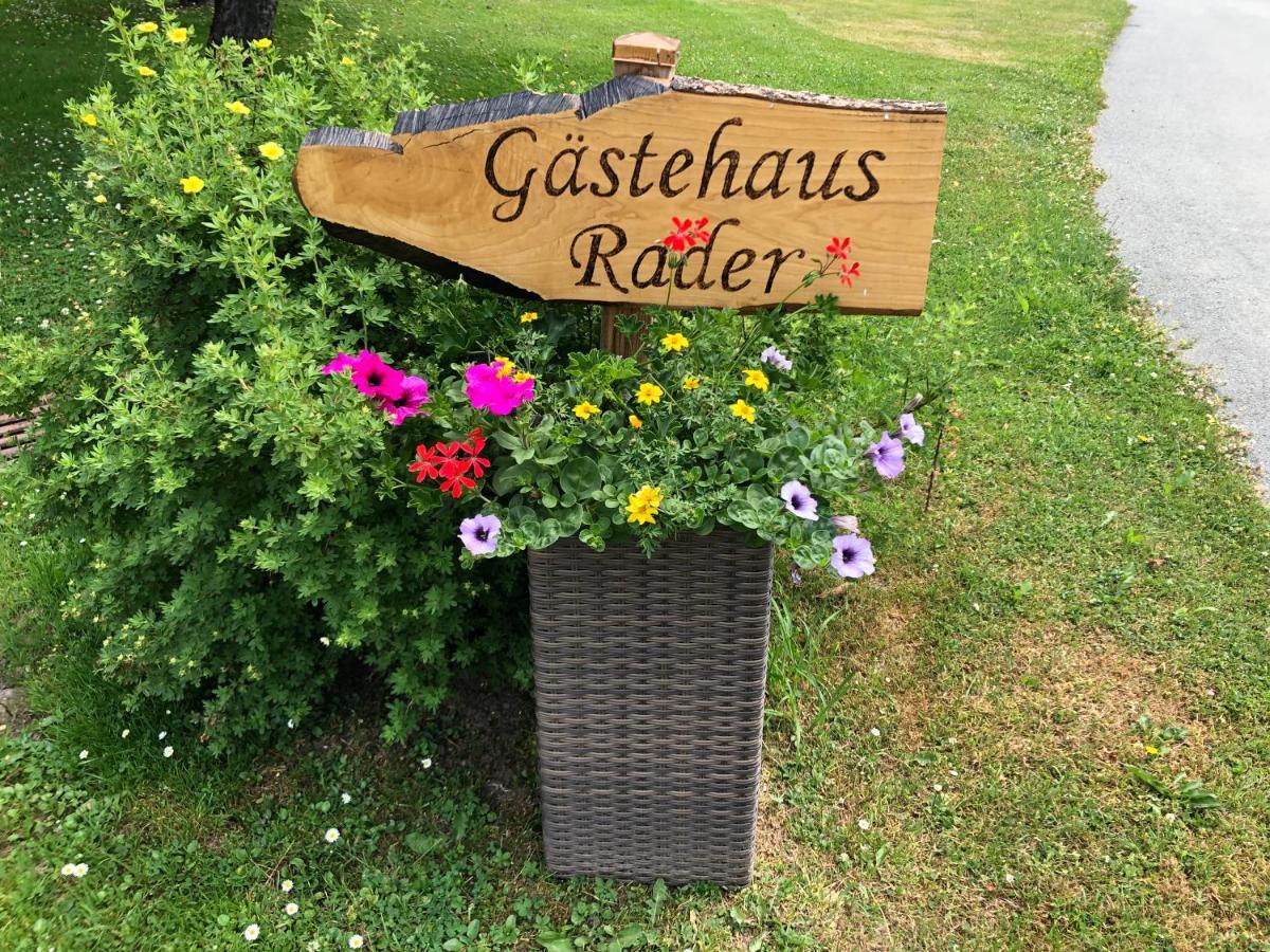 Gaestehaus Rader Weissbriach Exteriér fotografie