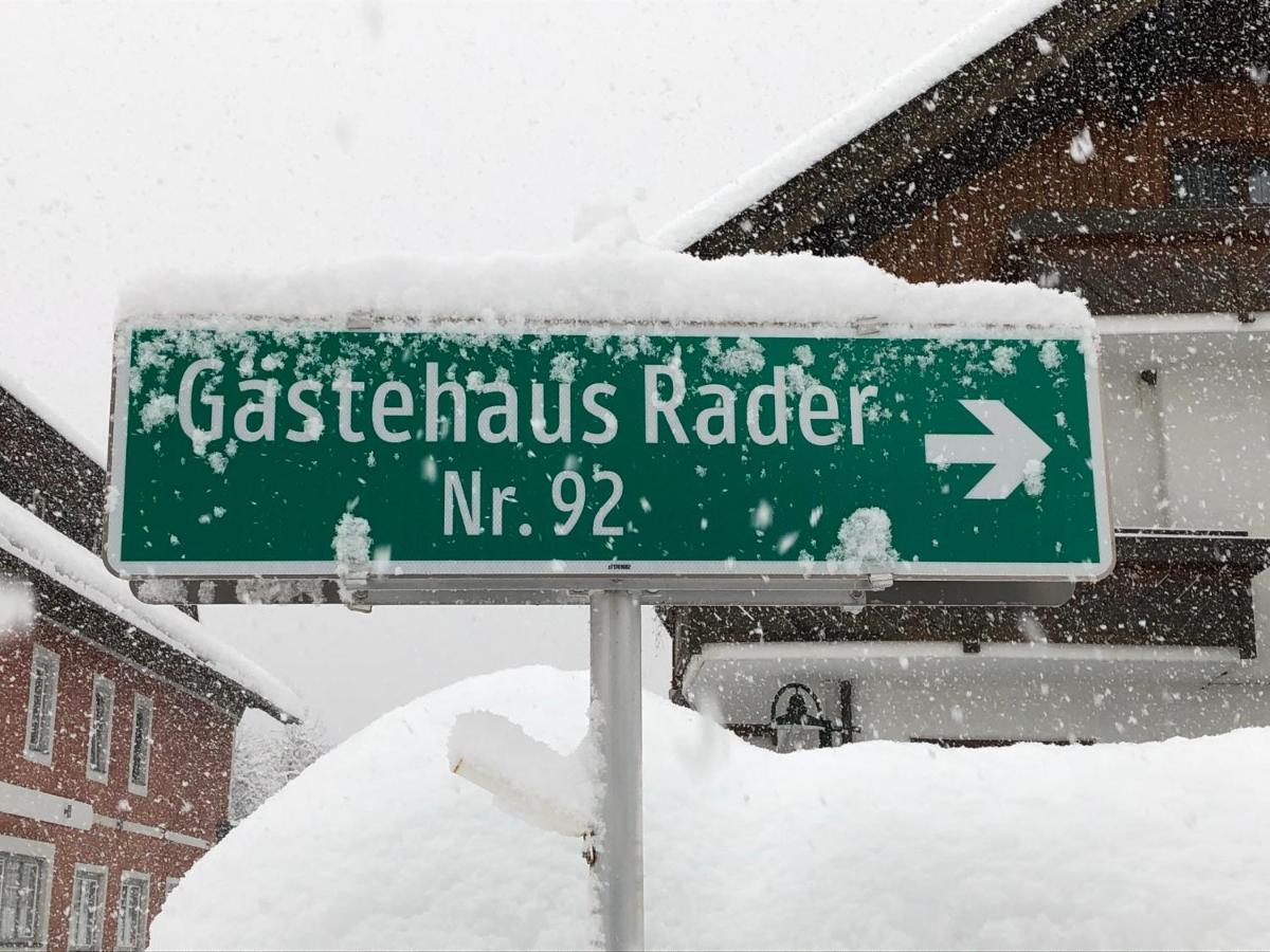 Gaestehaus Rader Weissbriach Exteriér fotografie